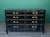 French Provincial Vintage High Gloss Black Lacquered French Provincial Dresser of Nine Drawers For Sale - Image 3 of 16