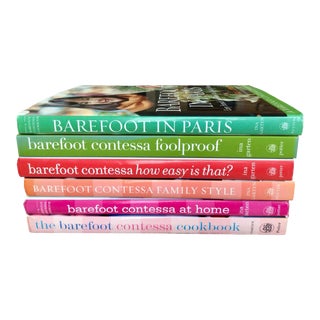 Collection of 6 Vintage Ina Garten “Barefoot Contessa” Books For Sale
