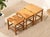 Mid 20th Century Vintage Teak Nesting Tables For Sale - Image 5 of 8