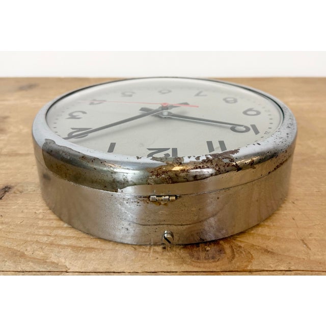 Vintage Wall Clock from PAl, 1950s For Sale - Image 16 of 18