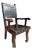 Early 20th Century Old World Spanish Revival Colonial Frailero Armchair For Sale