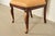 Baker Furniture Style Regency Carved Mahogany and Gold Gilt Dining Chairs, Set of Four For Sale - Image 9 of 12
