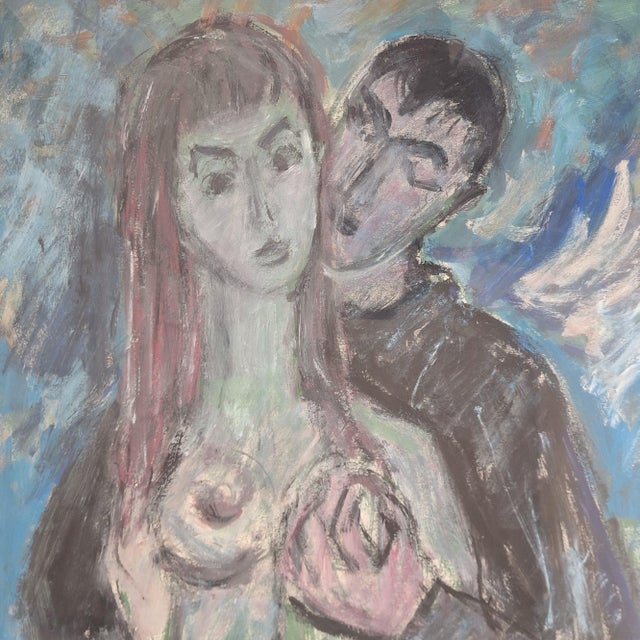 Werner Kornhas, 1960s, Paper, Framed For Sale - Image 3 of 8