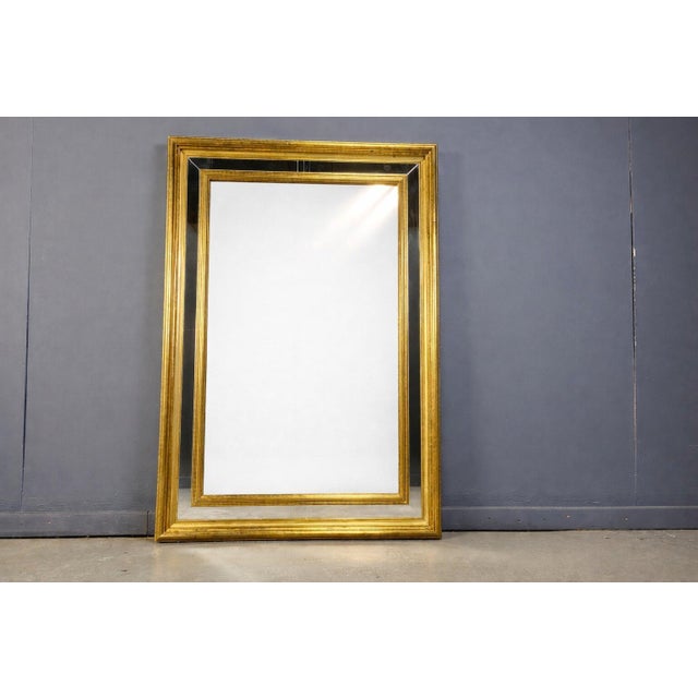 Wood Vintage Giltwood Mirror, 1970s For Sale - Image 7 of 9