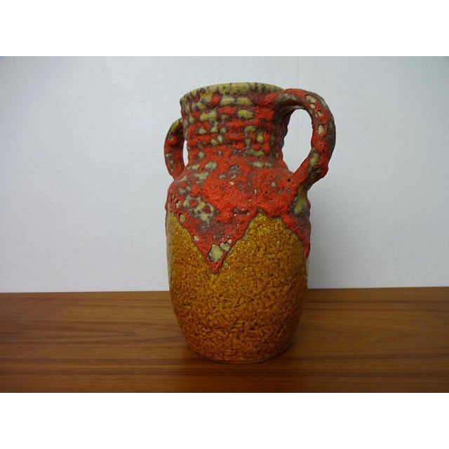 Lava 1771-22 Ceramic Vase from Übelacker Keramik, Germany, 1970s For Sale - Image 4 of 18