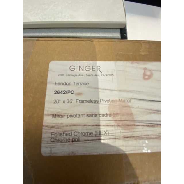 Ginger Vanity Mirror For Sale - Image 4 of 4