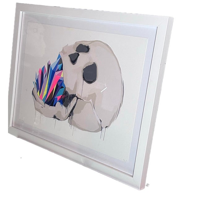 “Untitled” From 2013 Numbered (39/40) Lithograph by Famous Australian Street Artist (Yvette) Vexta For Sale - Image 4 of 9
