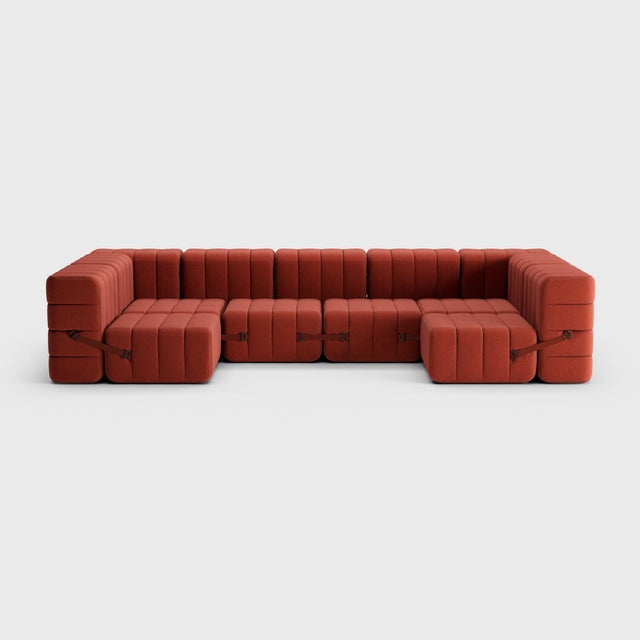 Not Yet Made - Made To Order Modular Lounge Sofa in Dama Fabric by Ambivalenz, Set of 15 For Sale - Image 5 of 18