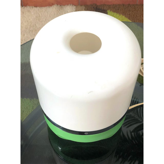 Europhon Green Table Lamp by Adriano Rampoldi, 1970 For Sale - Image 4 of 6