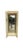 1980s Vintage Henredon Faux Goatskin Pan Asian Campaign Curio Cabinet Hutch Display B For Sale - Image 5 of 18
