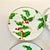 2001 Americana Hollywood Regency Restoration Hardware Holly Berry Salad Plates - Set of 6, Christmas For Sale - Image 6 of 15