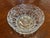 American Mid 20th Century Lead Crystal Bowl With Matching Round Tray Underneath For Sale - Image 3 of 3