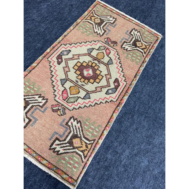 Early 21st Century Turkish Yastik Rug 1'8" x 3'2" For Sale - Image 5 of 5
