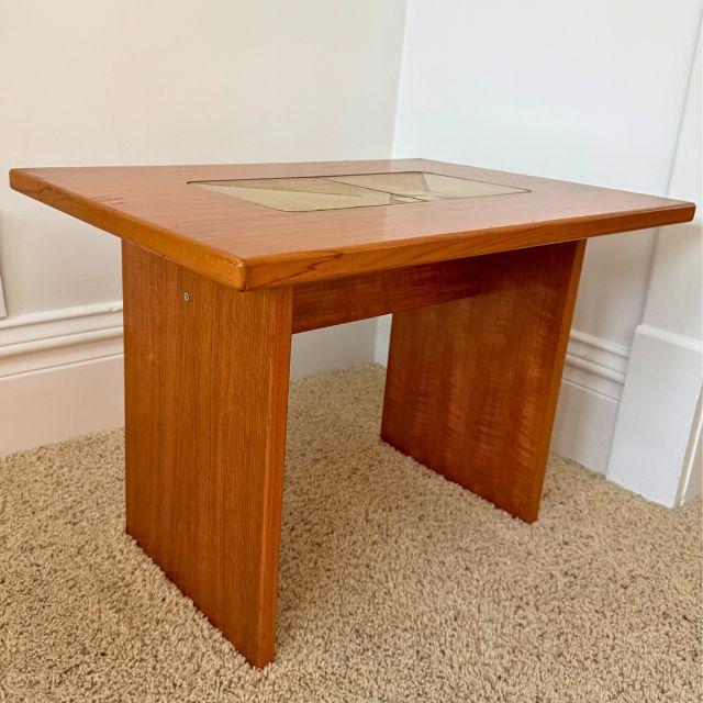 Late 1970s Gangsø Møbler, Teak End Table, Made in Denmark For Sale - Image 12 of 18