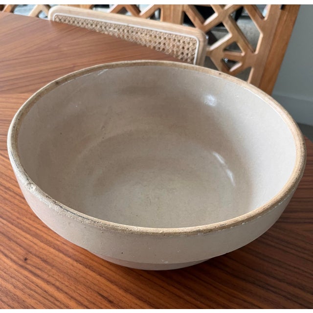 1930s 1930s French Stoneware Shoulder Bowl For Sale - Image 5 of 7