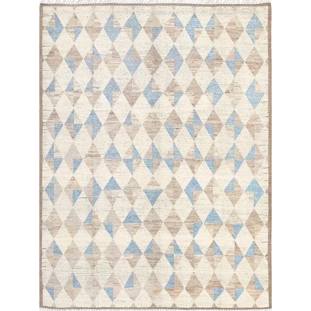 2020s 2020s Hand Knotted Moroccan Rug. 08'11" X 11'05" For Sale - Image 5 of 5