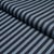 SAMPLE - Schumacher Hanson Indoor/Outdoor Stripe Narrow Fabric In Blues For Sale