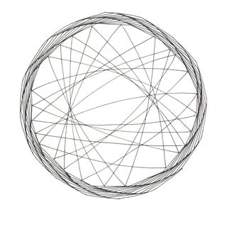 William Glen Davis Geometric Drawing For Sale
