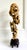 Asian Tall Elegant Chinese Scholar Rock Yellow Taihu Stone on Wood Stand For Sale - Image 3 of 18
