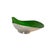 Mid 20th Century Reed & Barton Emerald Green Enamel Silverplate Pear Shaped Bowl Mid Century Modern For Sale - Image 5 of 15