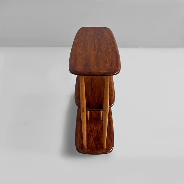 Ercol Mid-Century Modern English Wooden Cart by Lucian Ercolani for Ercol, 1960s For Sale - Image 4 of 18