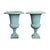 French Pair of 19th Century Cast Iron Planter Urns For Sale - Image 9 of 9