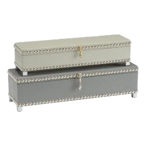 Treasure Boxes - Mist - Set of 2