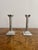 Pretty pair of antique Edwardian silver plated candlesticks, having a quality pair of antique Edwardian silver plated...