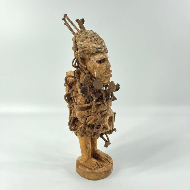 Early 20th Century Kongo Nkisi Nkondi Power Fetish Figure For Sale In Denver - Image 6 of 6