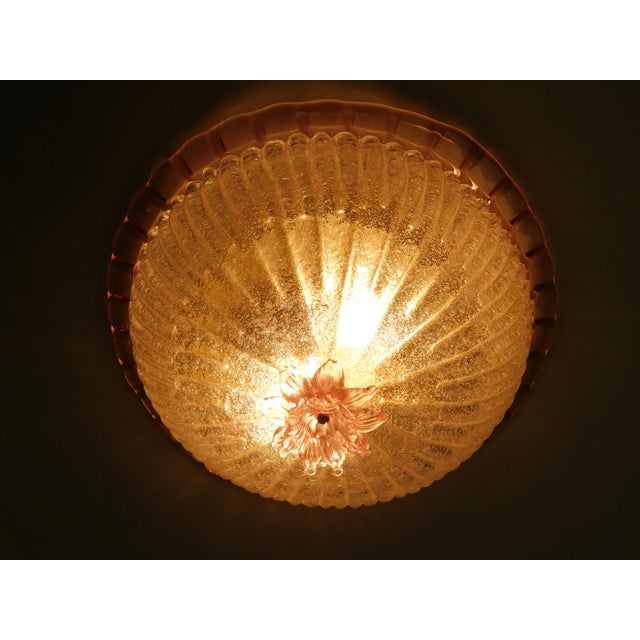 1960s 1960s Murano Graniglia Flush Mount For Sale - Image 5 of 8