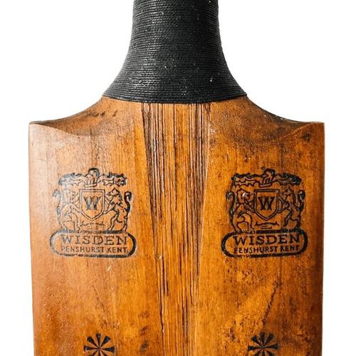 Vintage Cricket Bat Wisden Grip with Gold Seal, 1930s For Sale - Image 6 of 13