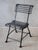 Antique French Arras Garden Chairs with Claw Feet, Set of 4 For Sale - Image 3 of 11