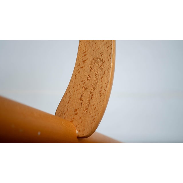 1960s Vintage Hans Wegner Model J16 Rocking Chair For Sale - Image 16 of 16