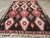 A vintage Turkish tribal flatweave Kilim room size carpet handmade during the mid-20th century. Measures: 10' 7" x 14' 0"