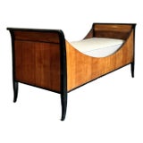 Vintage Boho Italian Day Bed After Biedermeier For Sale