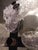 Metal Murano Ice Glass Wall Light, 1970s For Sale - Image 7 of 9