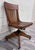 Early 20th Century Antique Arts & Crafts Mission Style Quarter Sawn Tiger Oak Swivel Desk Chair For Sale - Image 5 of 8