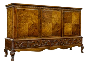 20th Century Burr Birch Sideboard by Bodafors, 1960