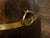 Brown English Turn of the Century Oak Barrel with Brass Braces, circa 1900 For Sale - Image 8 of 9