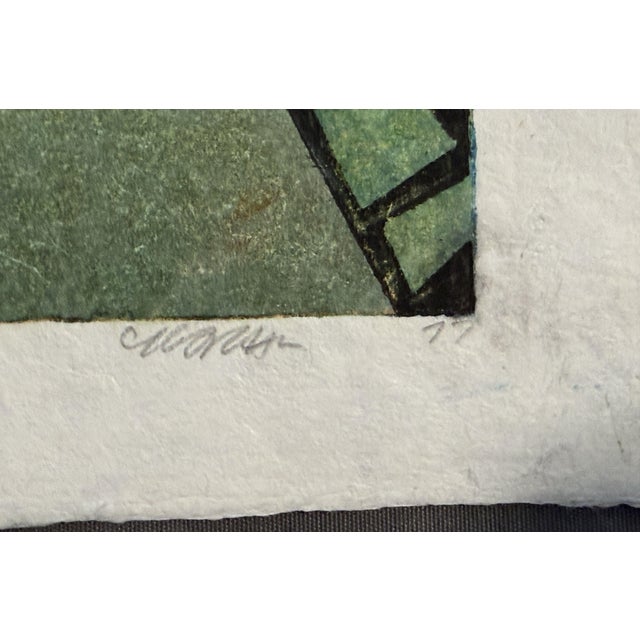 Clifton Karhu, Kiridoshi-Gion, 1977, Silk-Screen For Sale - Image 3 of 9