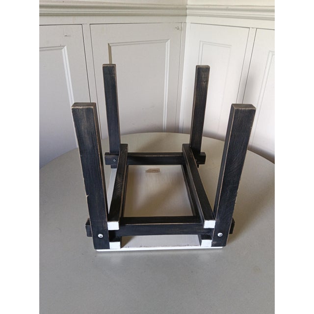 Wood Military Stool by Gerrit Thomas Rietveld for Gerard Van De Groenekan, 1960s For Sale - Image 7 of 15
