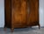 English Art Deco Walnut Double Wardrobe with Queen Anne Legs, 1920s For Sale - Image 4 of 18