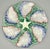 Digoin & Sarreguemines French Starfish Oyster Plate For Sale - Image 4 of 9