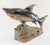 We are selling this cool decorative Shark sculpture. This probably mid-century or later carving features a folk art style...