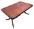 Vintage Traditional Federal Style Mahogany Extension Dining Table For Sale - Image 9 of 12