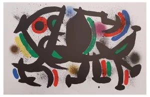 Joan Miró, Mirò Lithographe I, Plate VIII, 1972