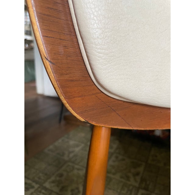 Vintage 1960s Mid Century Modern Dining Chairs Set of 4 For Sale - Image 12 of 16