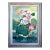 Mid Century Lotus Still Life / Bangkok Landscape on Verso (Double Sided) by Marge Quate Burt For Sale