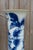 Chinese Blue and White Porcelain Sleeve Vase with Warriors and Military Procession For Sale - Image 11 of 18