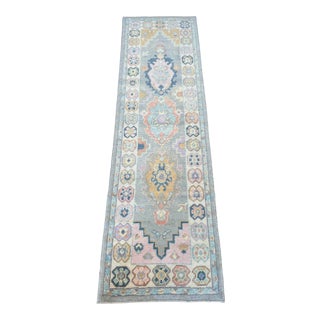 Bellwether Rugs Vintage Oushak Runner - 3' X 10'2" For Sale